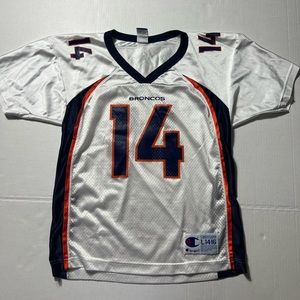 Champion Denver Broncos #14 Griese NFL Jersey Size Youth L (14/16) Youth Large
